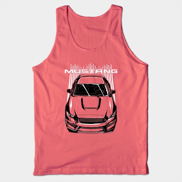 Mustang S550 - Bright Transparent/Multi Color Tank Top by V8social